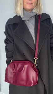 Burgundy Cloud Bag