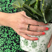 Afbeelding in Gallery-weergave laden, Black Crystal Ring
