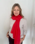 Flame Plain Lightweight Scarf