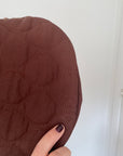 2nds 1 - Dark Brown Quilted Crossbody Bag