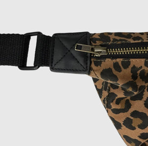 Leopard Print Large Crossbody Bum Bag