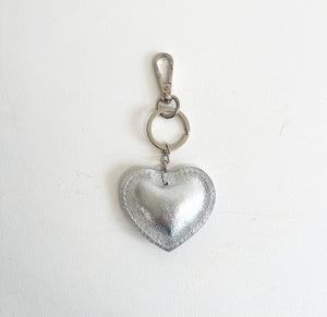 Silver Heart Keyring