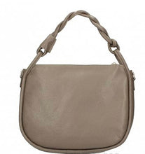 Load image into Gallery viewer, Dark Taupe Twist Handle Bag
