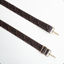 Afbeelding in Gallery-weergave laden, Tan Mix Animal Print Bag Strap - Gold Hardware
