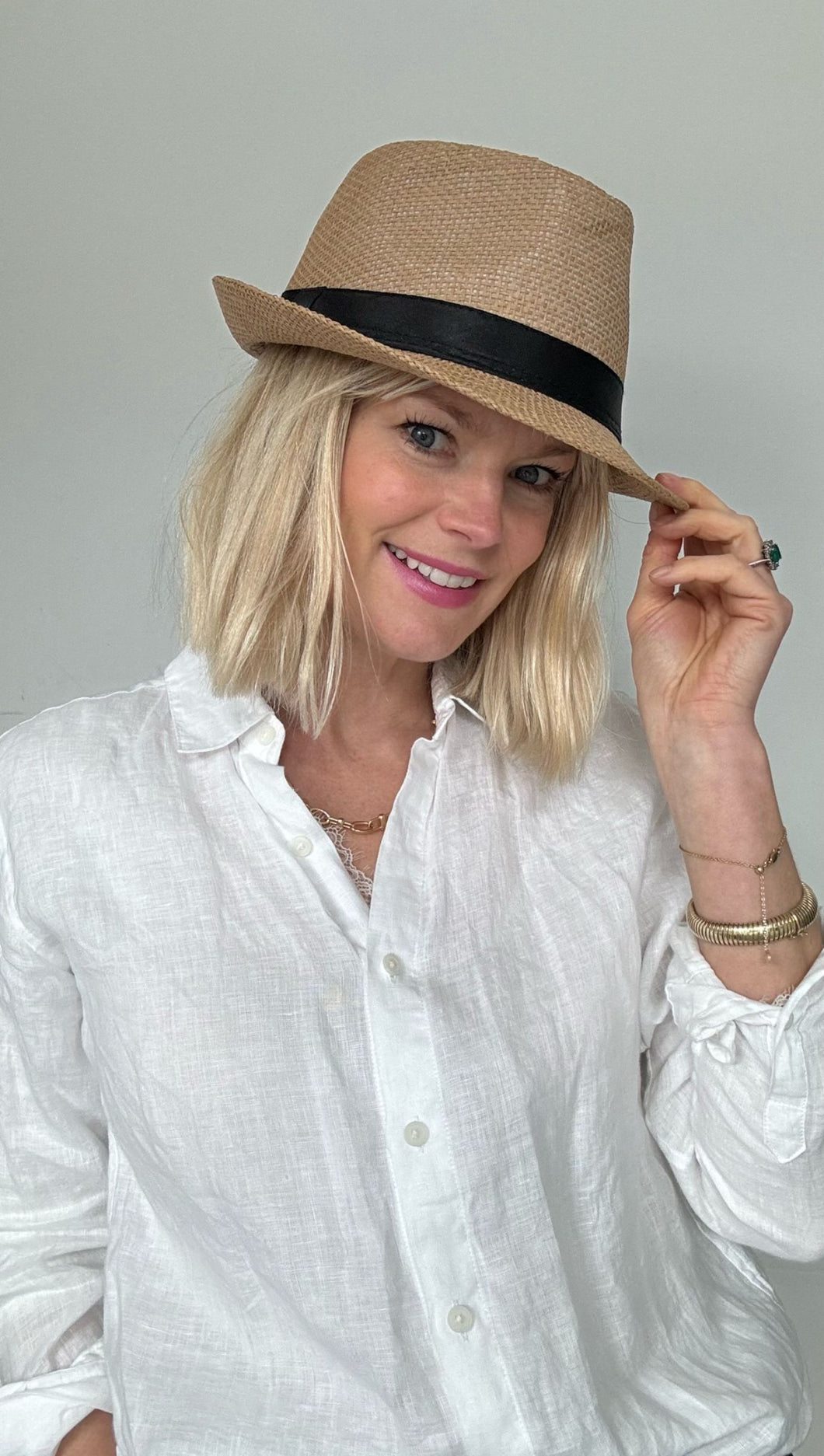 Preorder for dispatch w/c 03/06 - Beige Straw Hat