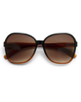 brown butterfly shaped sunglasses