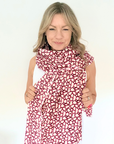 Pink & Burgundy Mix Amelia Scarf
