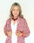 Pink & Burgundy Mix Amelia Scarf