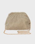 Gold Knitted Cloud Bag