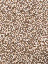 Cargar imagen en el visor de la galería, Camel &amp; Cream Animal Print Blanket Scarf
