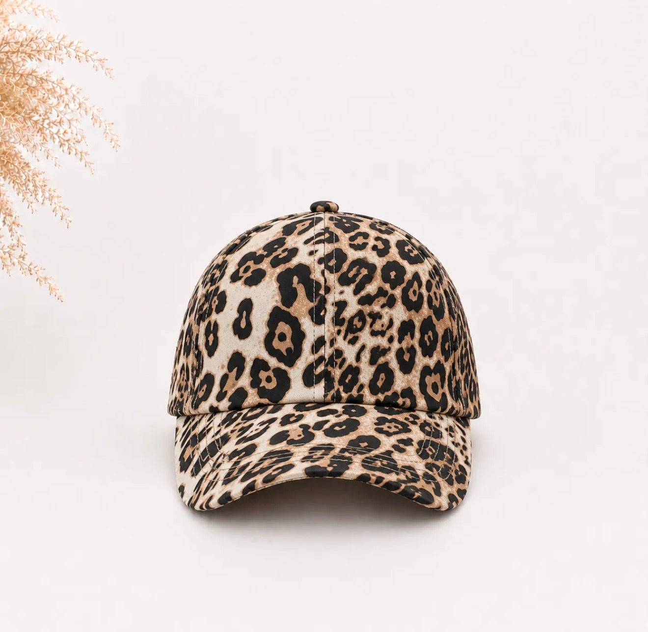 Leopard Print Cap