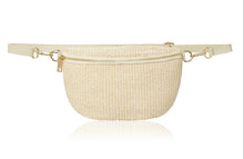 Load image into Gallery viewer, Raffia Crossbody/ Waist Bag

