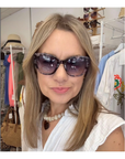 Grey Tortoiseshell Catseye Sunglasses