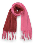Tonal Pink Mix Fluffy Blanket Scarf