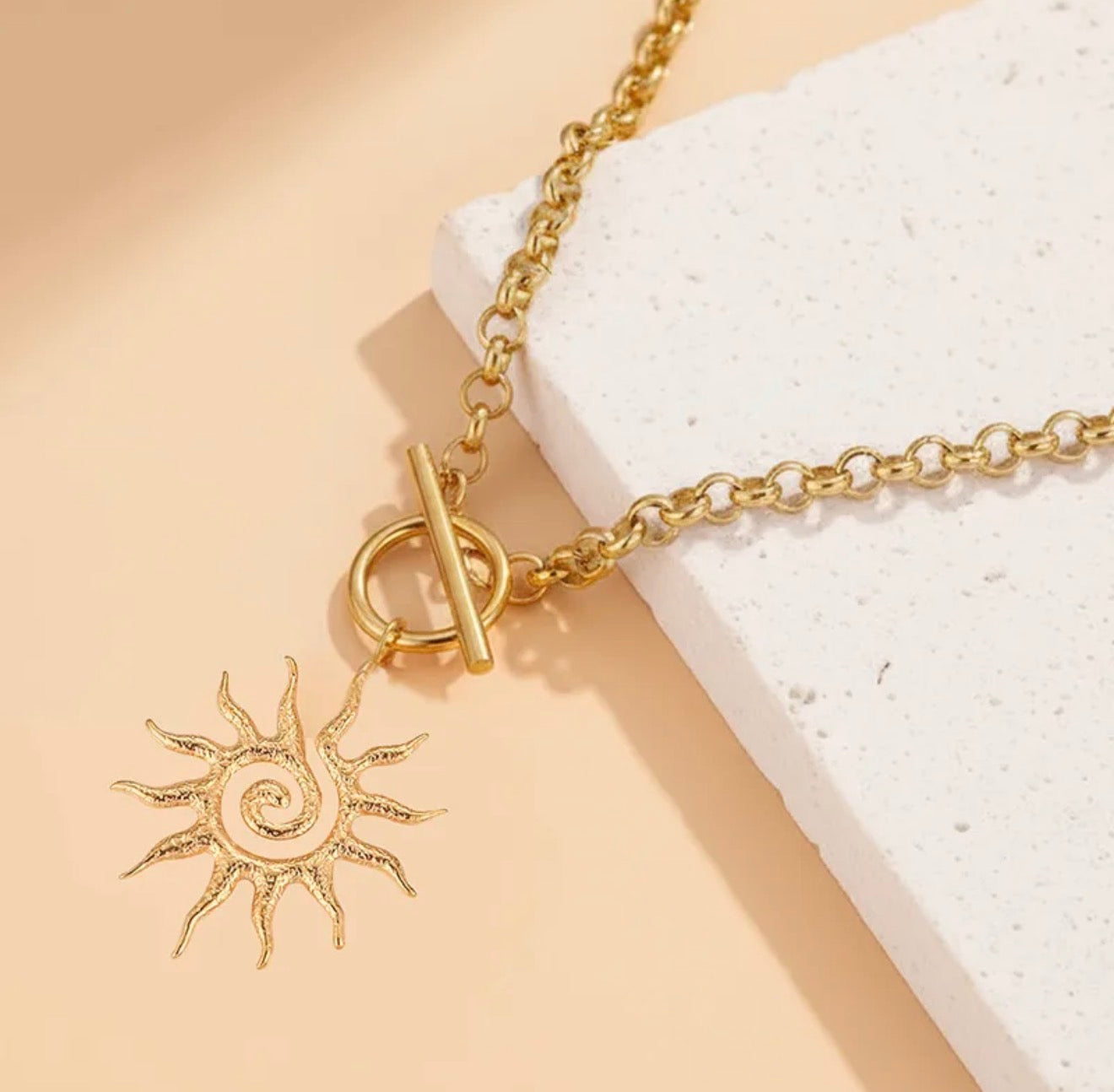 Preorder for dispatch w/c 18/5 - Gold Sundancer Necklace