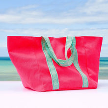 Afbeelding in Gallery-weergave laden, Large Pink Beach Bag/ Holdall
