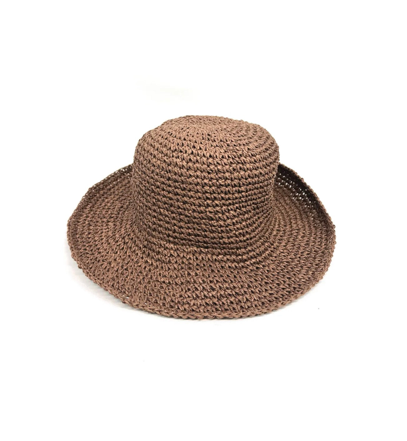 Brown Boho Style Straw Hat