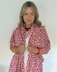 Pink & Burgundy Mix Amelia Scarf
