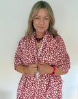 Pink & Burgundy Mix Amelia Scarf
