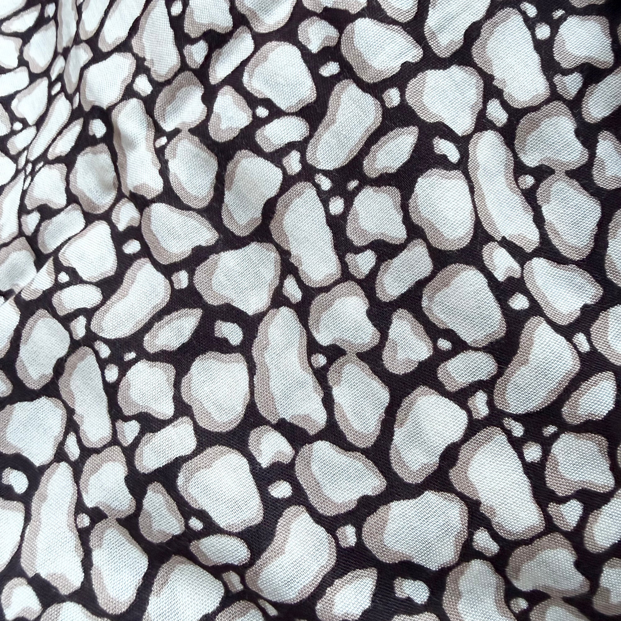 Dark Brown &amp; Taupe Mix Amelia Scarf