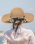 Leopard Wide Brim Foldable Sun Hat