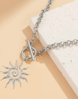 Preorder for dispatch w/c 18/5 - Silver Sundancer Necklace