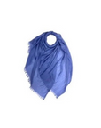 Cornflower Plain Lightweight Scarf