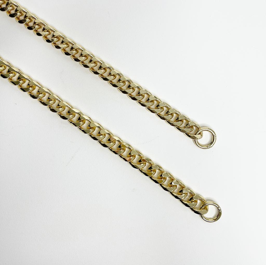 11mm Gold Crossbody Chain Bag Strap