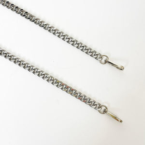11mm Silver Crossbody Chain Bag Strap
