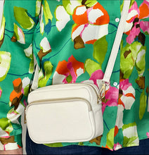 Load image into Gallery viewer, Cream Crossbody Front Pocket Bag
