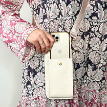 Load image into Gallery viewer, Cream Wallet Crossbody Phone Bag

