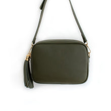 Load image into Gallery viewer, Khaki Crossbody Bag with Tassel
