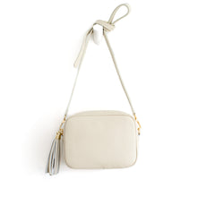 Load image into Gallery viewer, Cream Crossbody Bag with Tassel
