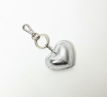 Load image into Gallery viewer, Silver Heart Keyring
