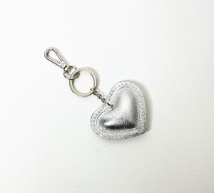 Silver Heart Keyring